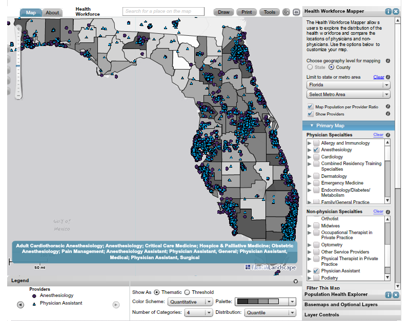 AMA enhances its interactive, geospatial mapping tool - Health Data ...