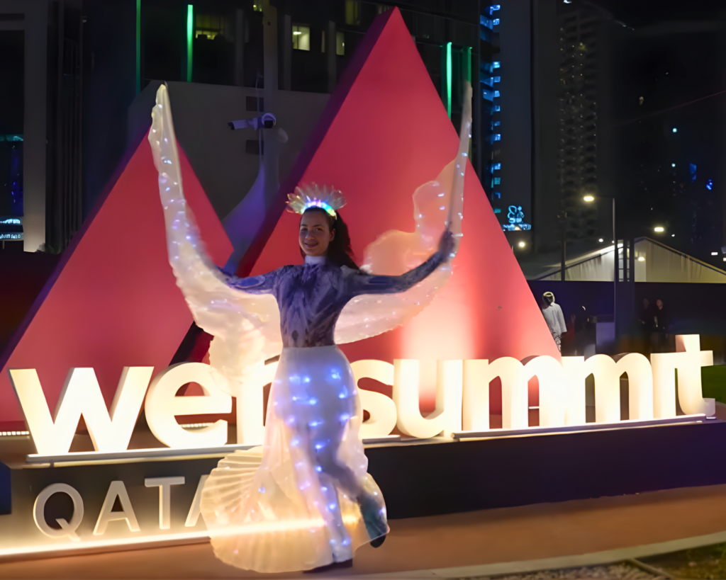 On the ground in Doha, Qatar, and what the web summit signals
